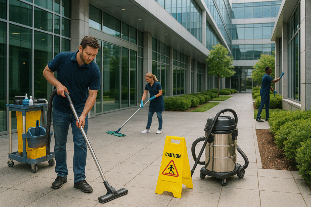 business park cleaning
